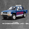 1:64 Scale Diecast Toyota Hilux Collectible Model