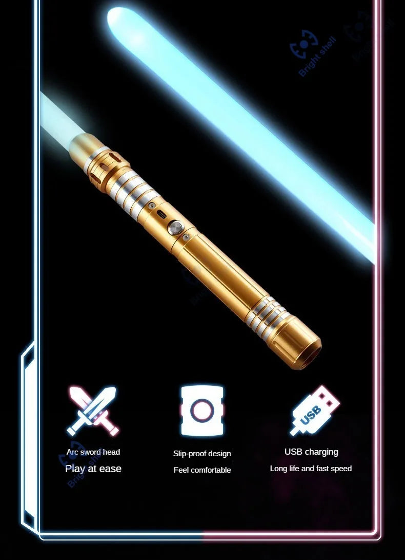 RGB Color-Changing Lightsaber with Sound Effects