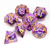 Eye Dice Set – 7-Piece Resin Polyhedral Dice for Horror RPG Games
