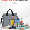 Multifunctional Waterproof Diaper Tote Bag for Parents