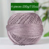 Mercerized Cotton Lace Yarn – Soft, Smooth & Ideal for Summer Knitting