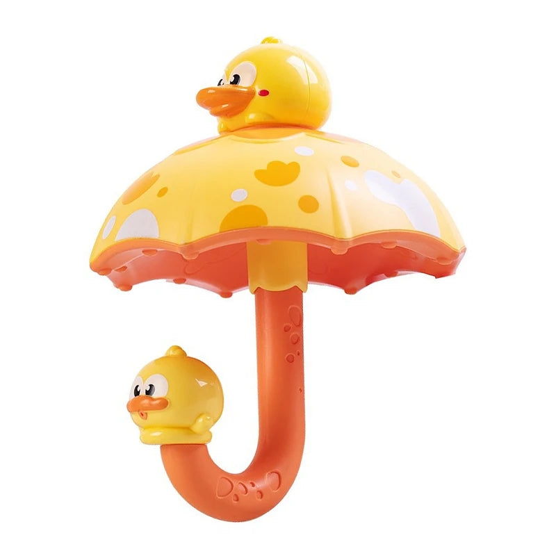 Rotating Water Umbrella Bath Toy for Toddlers – Duck & Dinosaur Sprinklers
