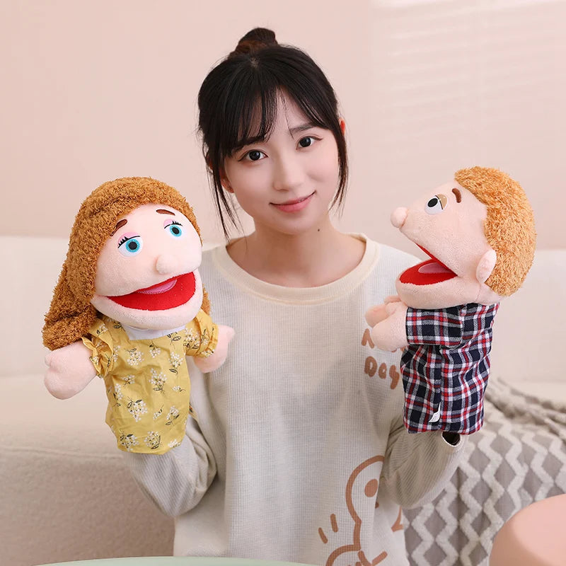 Plush Hand Puppet for Kids' Storytelling and Role Play