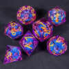 Liquid Core Dice Set for Dungeons & Dragons | Sharp Edge Resin RPG Dice