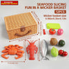 3D DIY Food Play Kit with Lobster, Crab, Fish & More