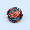 A magnetic spinning top featuring red, blue, and gold accents with a central design.