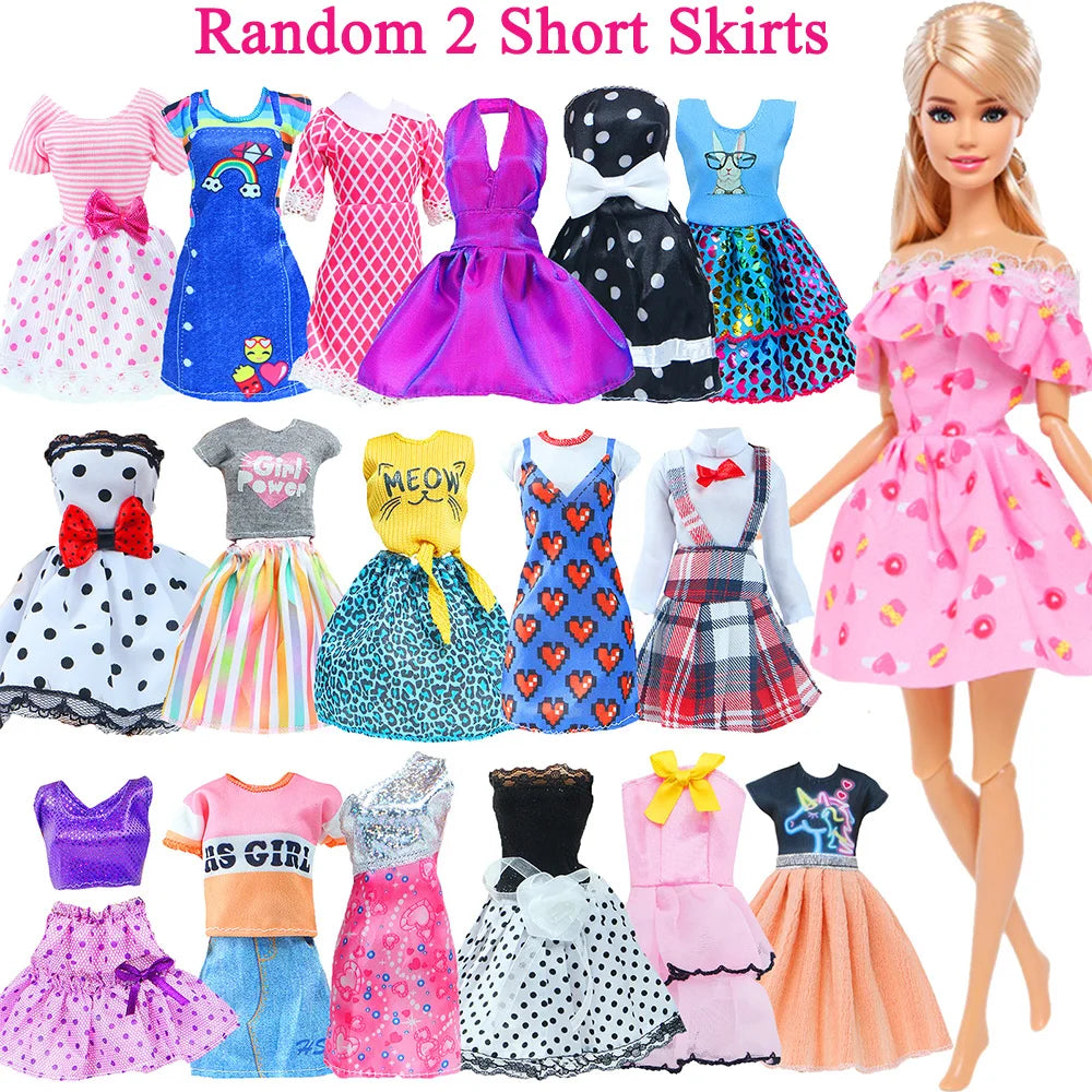 50-Piece Doll Fashion Wardrobe Set for 11.5-12 Inch Dolls