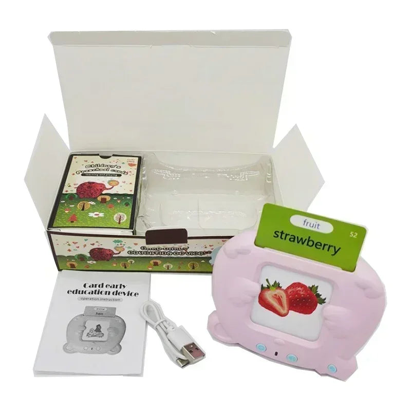 Dinosaur Talking Flash Card Reader with 224 Words & Sound Effects