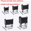 Customizable Self-Inking Rubber Stamp