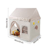 Pink Floral Castle Playhouse Tent for Kids