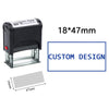 Customizable Self-Inking Rubber Stamp