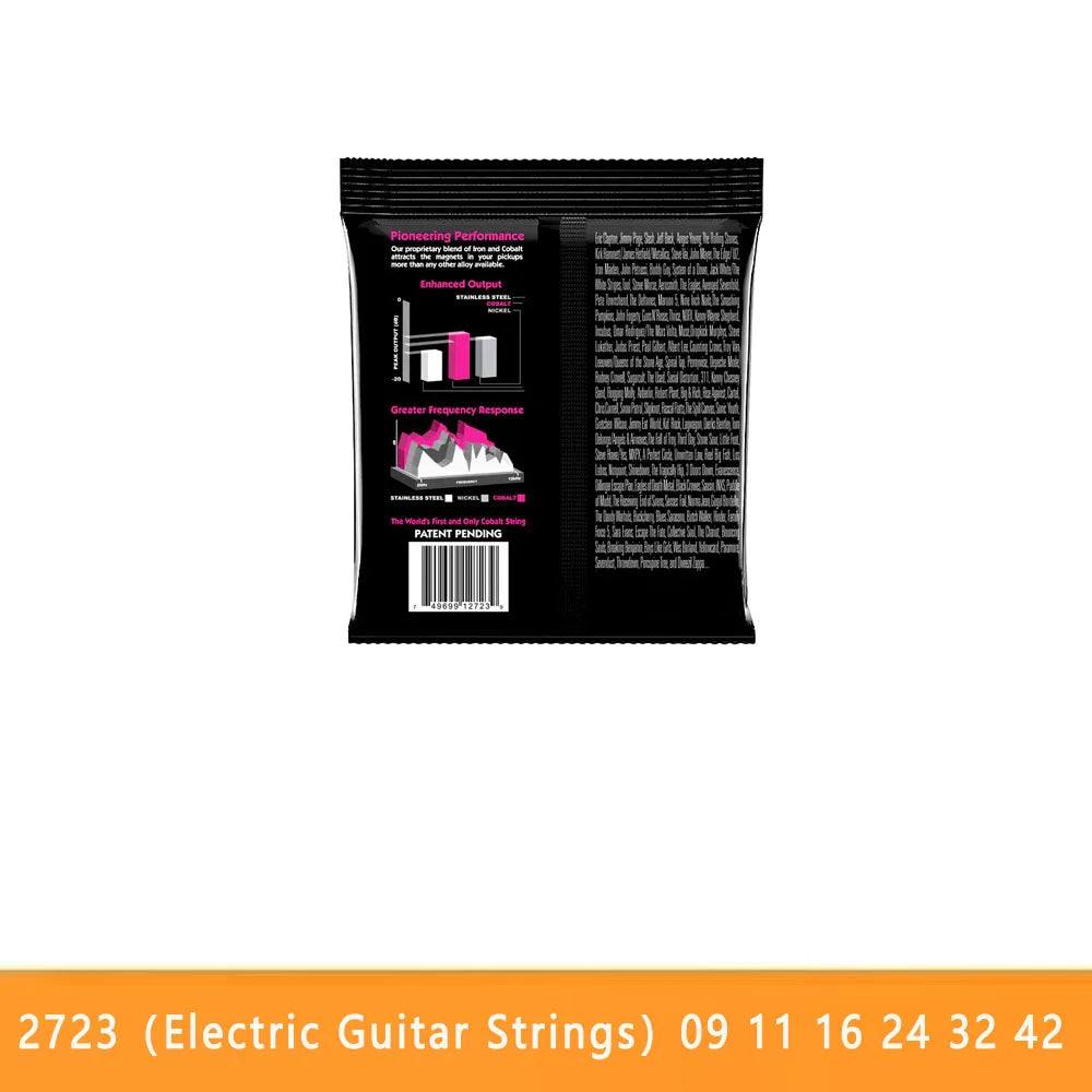 Packaging for Ultimate Acoustic Guitar Strings Bundle with performance features