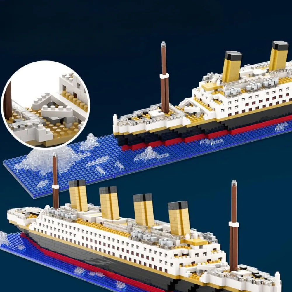 Titanic Cruise Ship Model Building Blocks Set