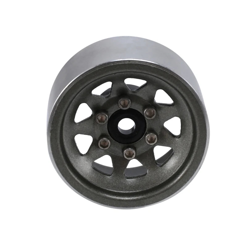 Stamped Steel 1.0" Beadlock Wheels for 1/24 RC Crawlers