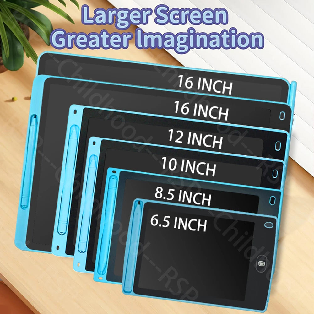LCD Writing Tablet for Kids – 10 Inch Reusable Drawing Pad