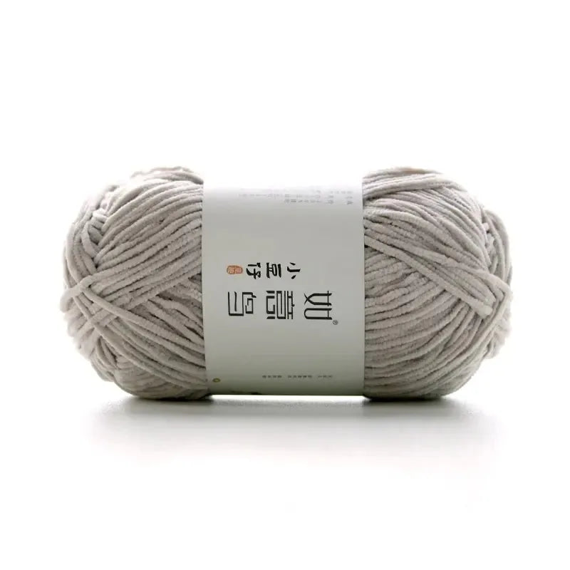 Soft Chenille Yarn for Crochet and Knitting