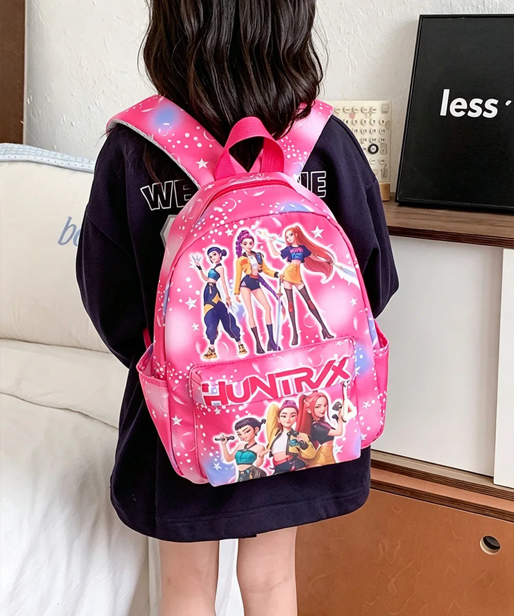 Purple 10-Inch Lightweight School Backpack for Kids