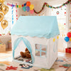 Pink Floral Castle Playhouse Tent for Kids
