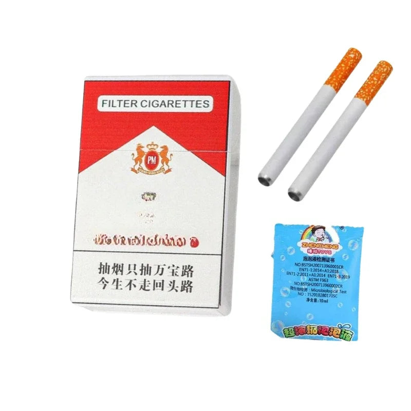 Novelty Cigarette Pack Bubble Toy - Funny Photo Prop