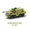 Military Hummer Tank Building Blocks Set
