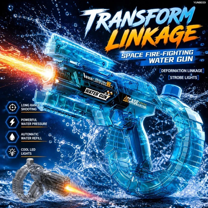 Automatic Electric Water Gun with LED Lights