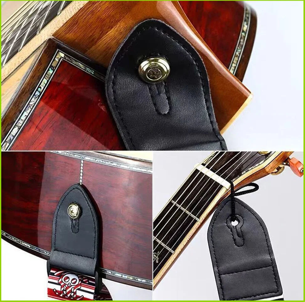 Vintage Woven Guitar Strap with Cross Detail