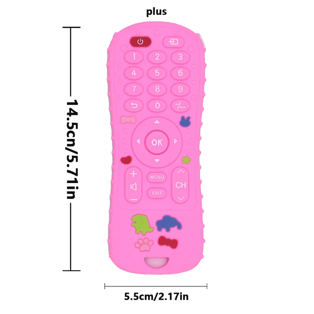 Silicone TV Remote Teether for Babies