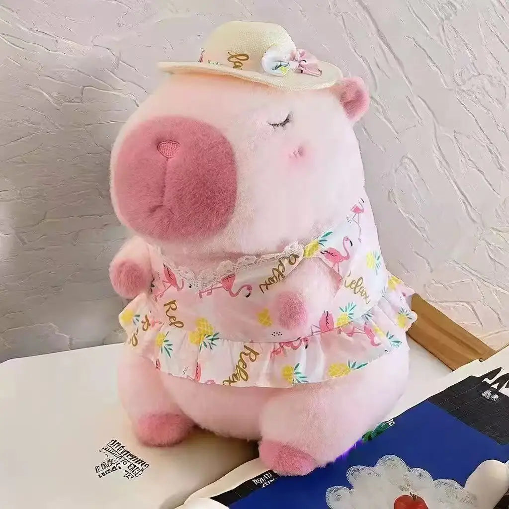 Adorable 23 cm Capybara Plush Toy – Soft, Cute, and Huggable