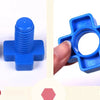 Screw Building Blocks Set – Montessori Nut & Bolt Shape Toys for Kids