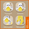 A set of light touch musical plush piano toys demonstrating various interaction modes like rhythm and multi-person play.
