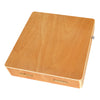 Compact Ebony Wood Cajon Drum with Adjustable Strap