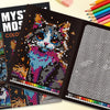 Mystery Mosaic Color by Number Coloring Book for Adults