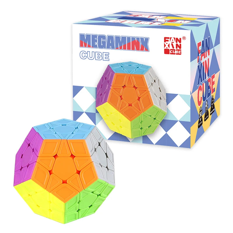 Pyramid Speed Cube 3x3 – Smooth Turning Puzzle for Kids & Adults
