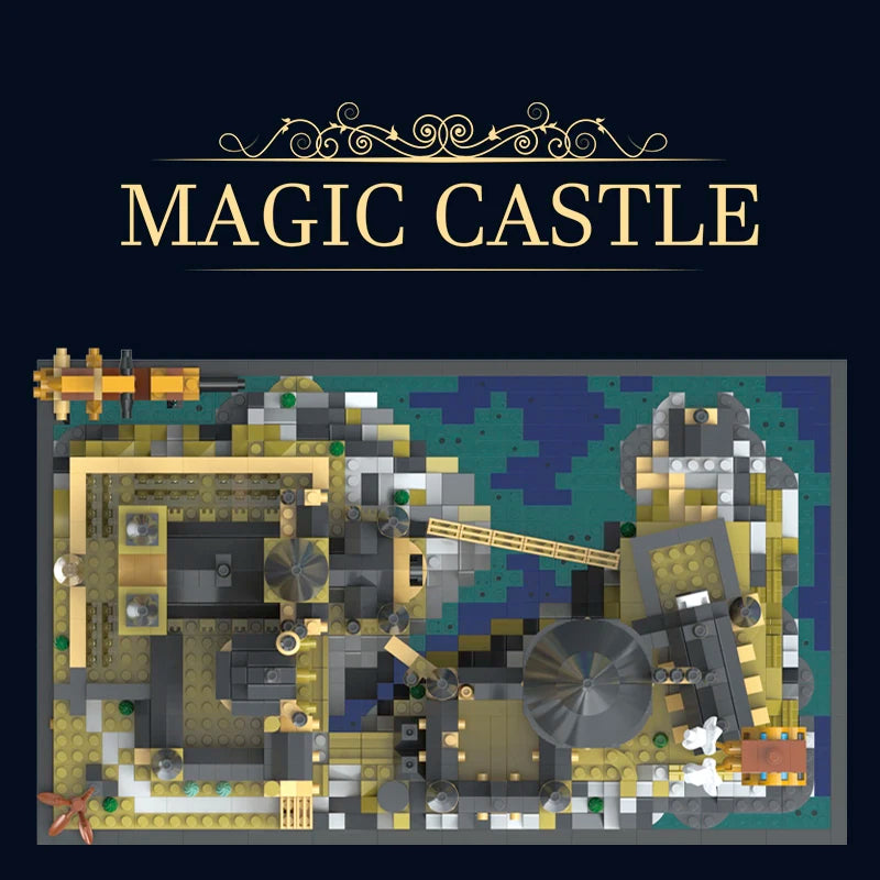 Wizardry Castle Micro Building Blocks Set (2,700+ Pieces)