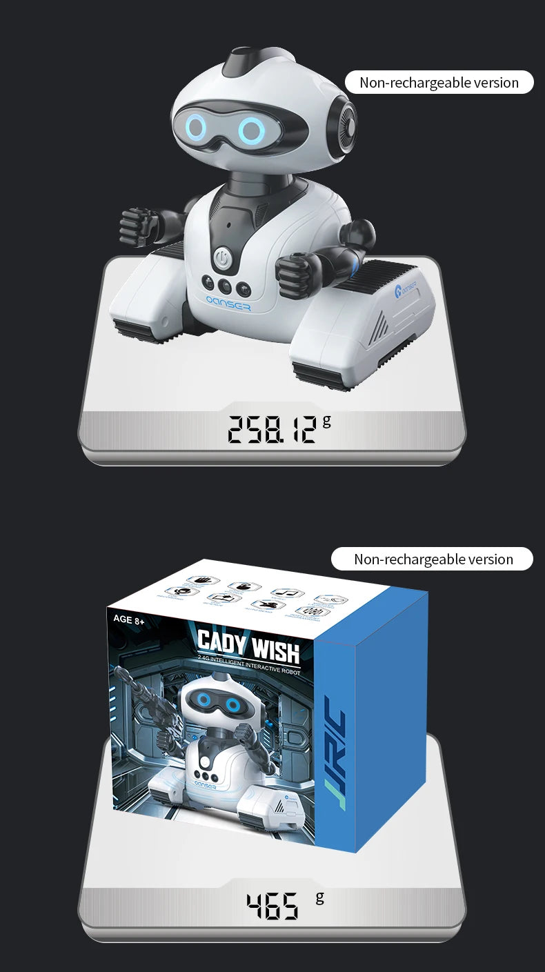 Interactive Gesture-Controlled Robot Toy with Music, Dance & Programming
