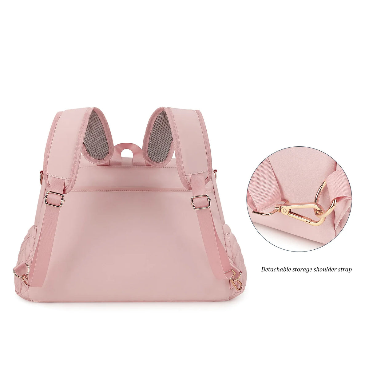 Large Capacity Waterproof Diaper Bag Tote