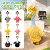 Whimsical Lawn Goose Outfit Set with Accessories