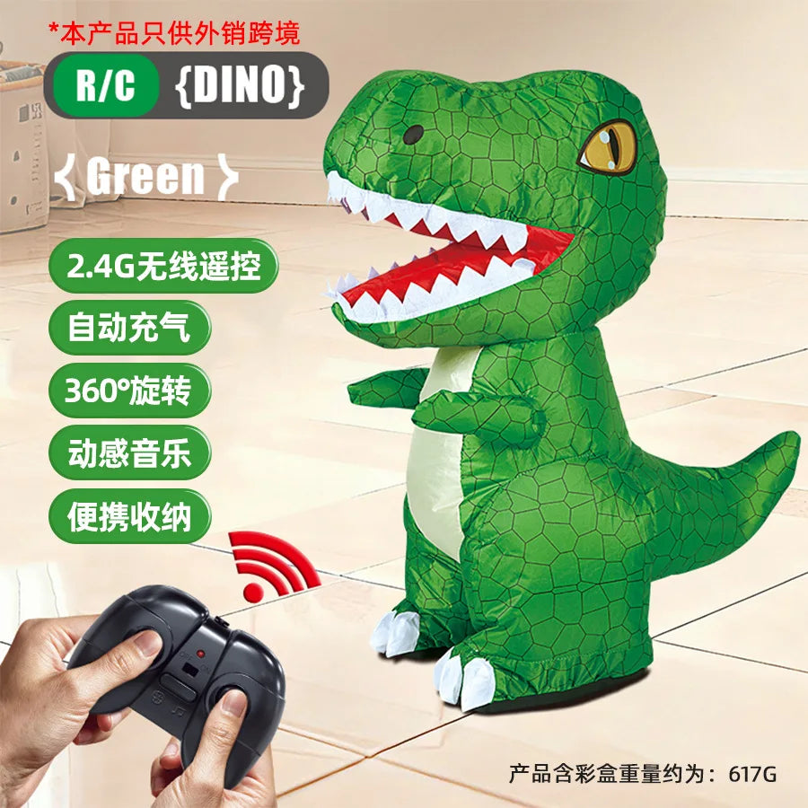 Remote Control Walking Dinosaur Toy with Light and Sound
