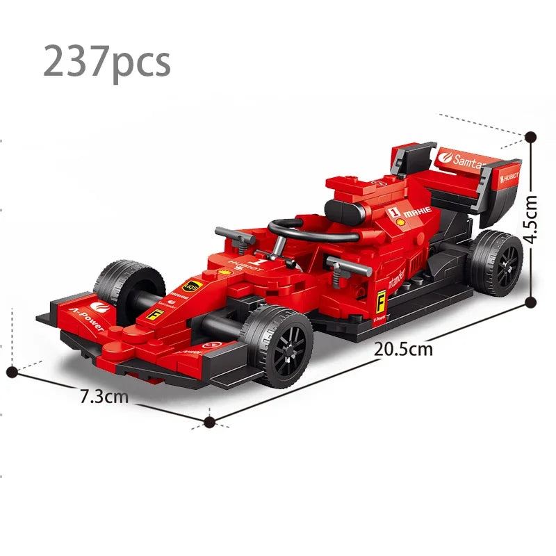 Supercar Model Building Block Kit