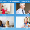 Image showing 8-color dry erase markers used in various contexts: home, office, school, and gift.