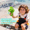 Dinosaur Bubble Gun for Kids – Auto Blower with Refillable Liquid