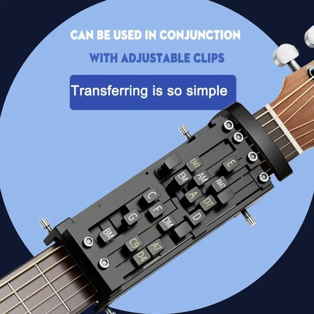 Guitar Chord Trainer Clip-On Practice Aid