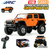 Orange 1:18 scale RC climbing variant general 4WD off-road car with accessories