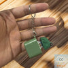 Frog Clicker Keychain with LED Light and Sound