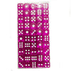 Translucent Acrylic D6 Dice Set – 100 Multicolor Dice for RPG & Board Games