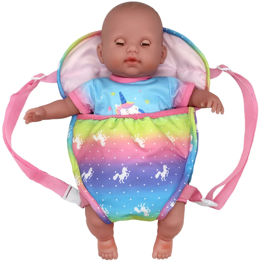 Doll Carrier Backpack with Adjustable Straps for 18-Inch Dolls