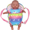 Doll Carrier Backpack with Adjustable Straps for 18-Inch Dolls