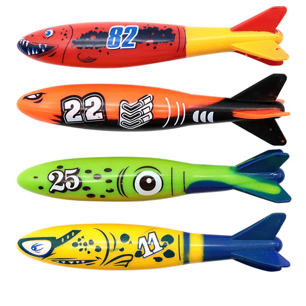 Kids Swimming Pool Diving Toys Set with Pirate Theme