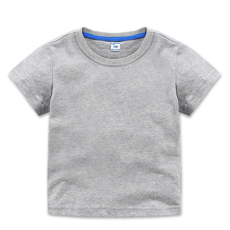 Kids Cotton T-Shirts for Boys & Girls – Soft, Breathable, Everyday Comfort