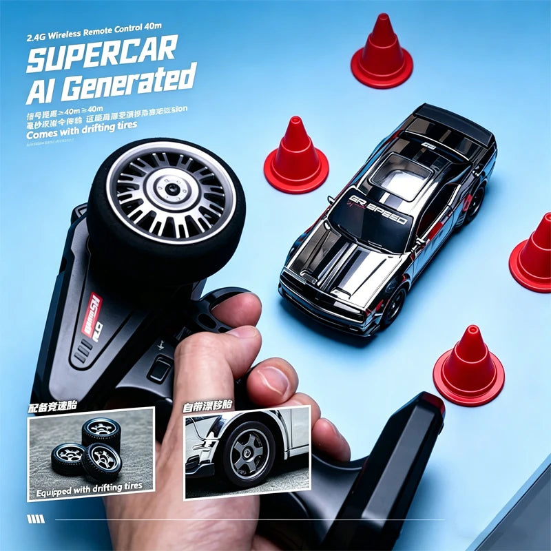 Mini RC Drift Car – High-Speed 2.4G Remote Control Racing Car